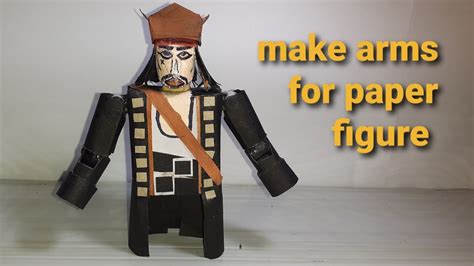 How To Make A Paper Action Figure Ep1 Frame And Articulation Tutorial