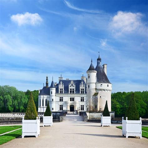 The Chateau De Chenonceau Is A Castle Near The Small Village Of