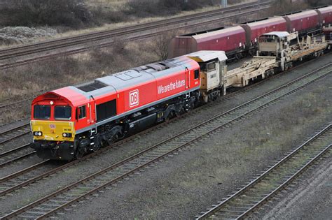 Db Cargo Uk And Network Rail Conduct Landmark Track Testing Of Hvo Fuel