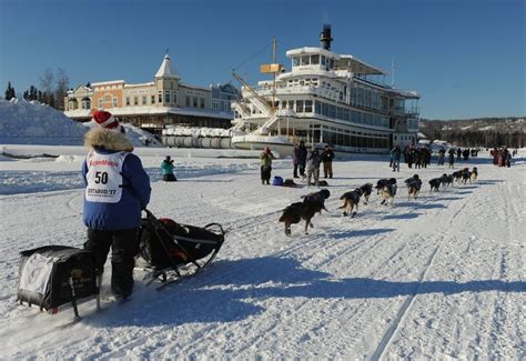 Iditarod Sled Dog Race Teams Head Out Into Alaskas Big Chill Eye On
