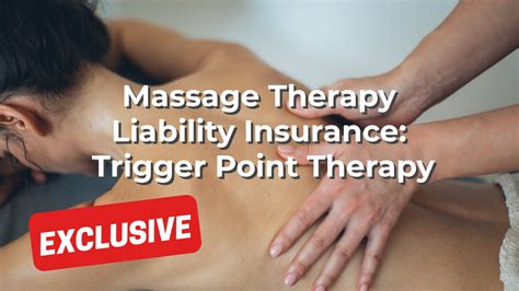 Massage Therapy Liability Insurance Trigger Point Therapy American Massage Council