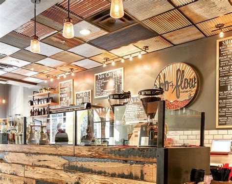 Retail And Restaurant Interior Design Ideas Coffee Shop Ceiling Using