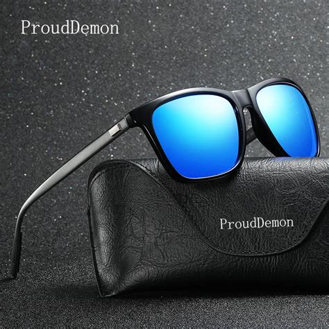 prouddemon polarized aluminumtr90 sunglasses men brand designer driving glasses fashion women