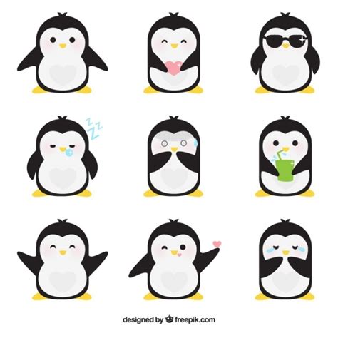 Cartoon Penguin Penguin Vectors Photos And Psd Files Free Download 