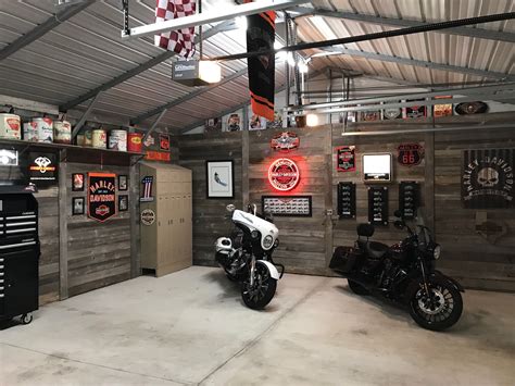 Motorcycle Garage Motorcycle Garage Man Garage Garage Style