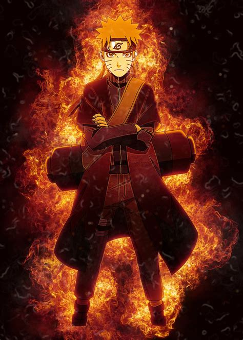 Naruto Poster By Rodriquez Mccarthy Displate Naruto Uzumaki Art