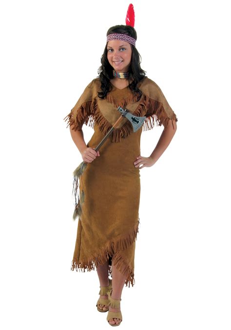 Deluxe Women S Native American Costume