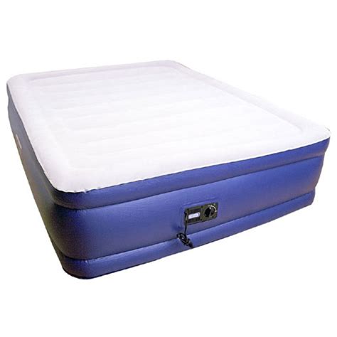Deluxe 20" Raised Air Mattress with Built-in Pump 600 Lbs ...