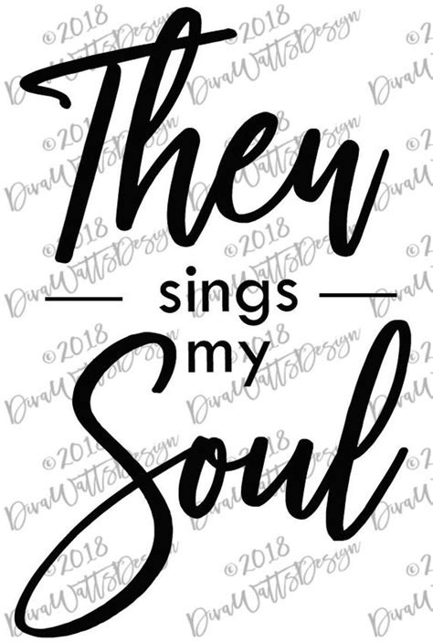 Then Sings My Soul Svg How Great Thou Art Hymn Christian Sign