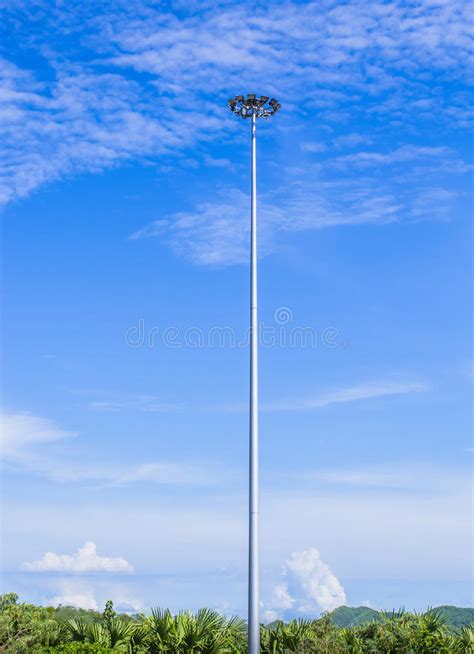 Light Pole Stock Photo Image Of Close Industrial Frame 45920324