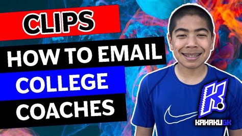 Now that you know what to include in your email, see how we applied the tips above in a sample college recruiting email template: How To Email College Coaches To Get Them To Respond - YouTube