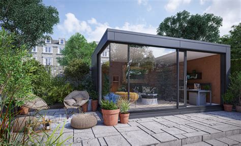 Luxury Garden Rooms With Full Height Glass To Glass Corners