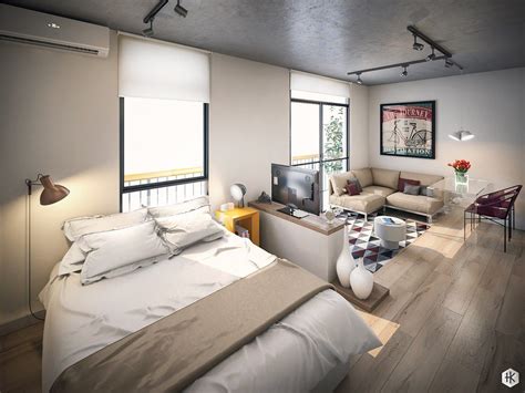 5 Small Studio Apartments With Beautiful Design Small Apartment