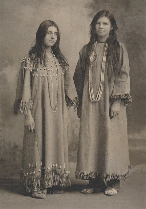 Buckskin Beadwork Native American Girls Photograph By Paul Ashby