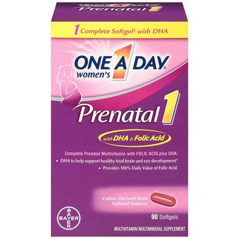 One A Day Prenatal Vitamins Canada