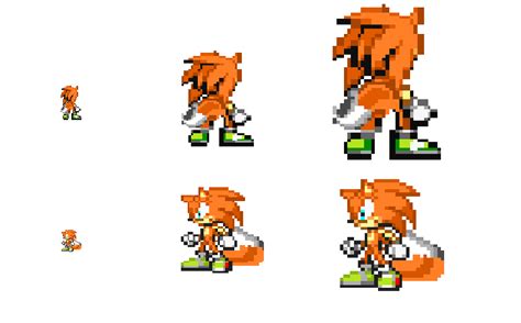 Fan Made Sonic Characters Sprites Sante Blog