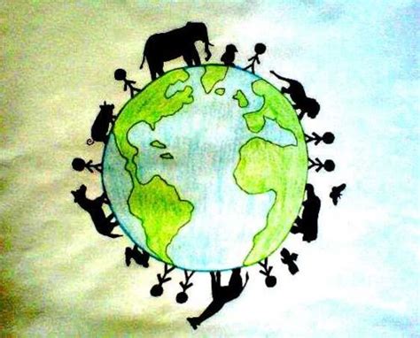 Humans And Animals Living In Harmony On Mother Earth It Is Possible
