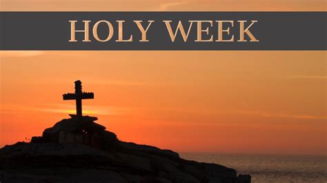 Holy Week Spy Wednesday Youtube
