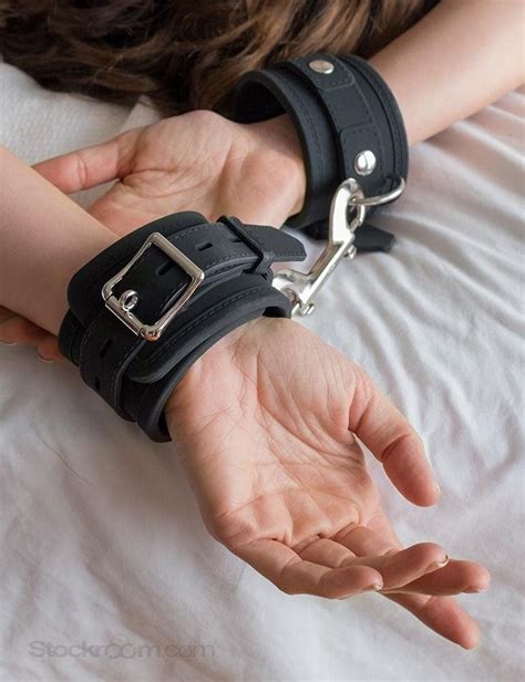 bondage silicone bondage locking wrist cuffs etsy