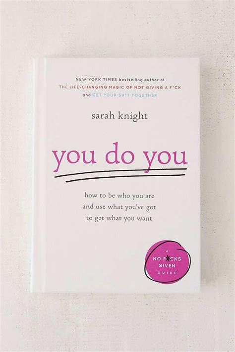 You Do You By Sarah Knight Books Books To Read Inspirational Books