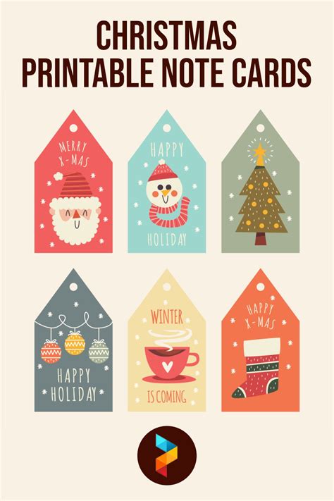 Free Printable Christmas Note Cards Printable Templates