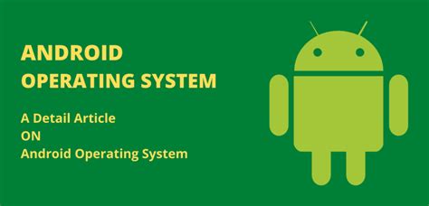 Android Operating System Complete Guide From A Z Computer World