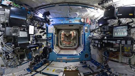 Iss Interior Vr 360 With Real Ambient Sounds Very Relaxing Space