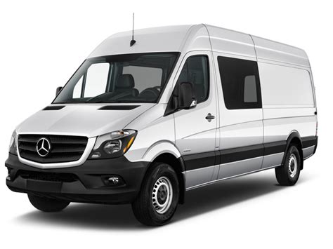 Go ahead, get out there. Image: 2017 Mercedes-Benz Sprinter Crew Van 2500 High Roof V6 170" RWD Angular Front Exterior ...