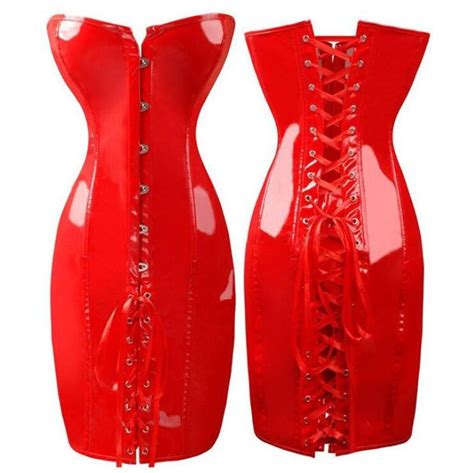 women slimmer pvc corset corset and abdomen binding body etsy long corset dress gothic corset