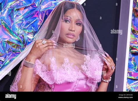 NEWARK, NEW JERSEY, USA - SEPTEMBER 12: Nicki Minaj arrives at the 2023