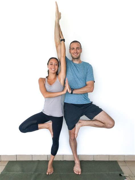 Couple S Yoga Poses Easy Medium Hard Yoga Poses For Two People In
