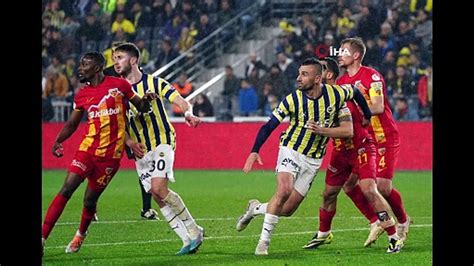 Ziraat Türkiye Kupası Fenerbahçe 4 Kayserispor 1 Dailymotion Video