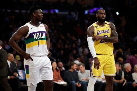 Lebron Vs Zion A Tale Of Two Cities Basketballbuzz