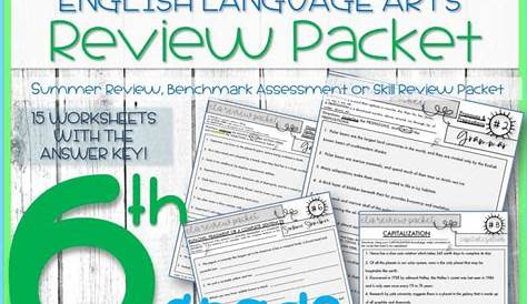 6th Grade English Review Packet - English, Oh My!