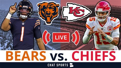 Bears Vs Chiefs Live Streaming Scoreboard Play By Play Stats Updates NFL Preseason Week