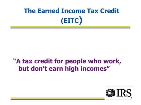 Ppt The Earned Income Tax Credit Eitc Powerpoint Presentation