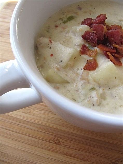 Featured in 7 recipes for seafood lovers. Slow Cooker New England Clam Chowder | Clam chowder ...