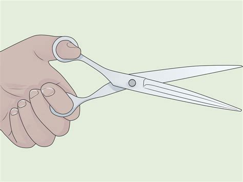 How To Hold Scissors 7 Steps With Pictures Wikihow