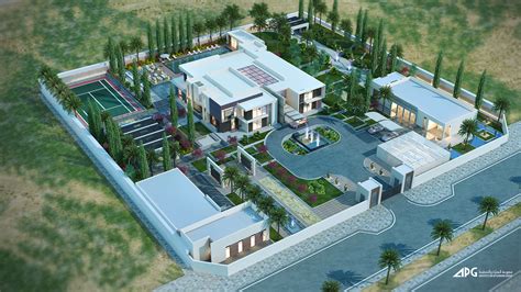 Landscape Studies Residential Villa In Dubai On Behance