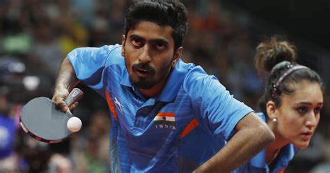 Table Tennis G Sathiyan Becomes Highest Ranked Indian Ever Manika