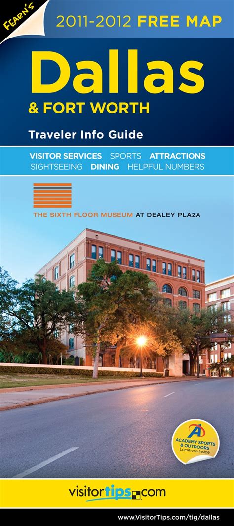Dallas And Ft Worth Travel Guide Brochure Visit Dallas Sightseeing