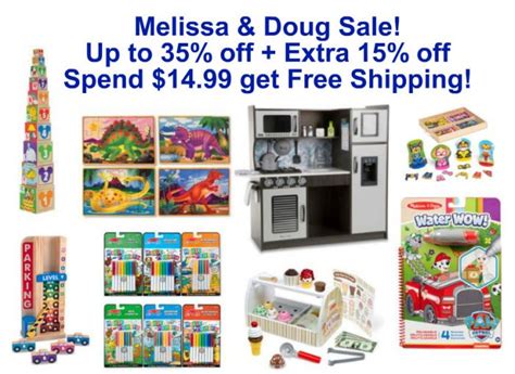 Melissa And Doug Sale Up To 35 Off Exclusive 15 Off Free Shipping