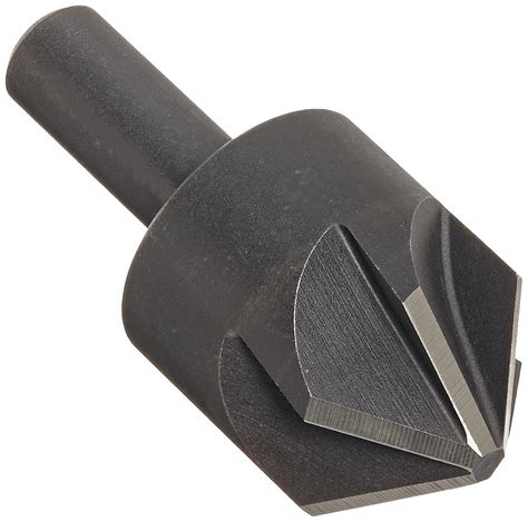 Keo 55072 High Speed Steel Single End Countersink Uncoated Bright