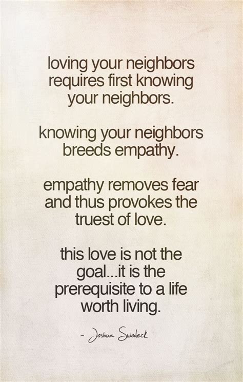 To love your neighbor as yourself as commanded, you need to measure correctly. love your neighbors. | Neighbor quotes, Cool words, Love your neighbour