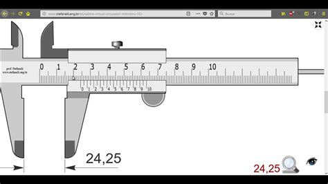 Nonio Vernier En Milímetros 005 Mm Youtube
