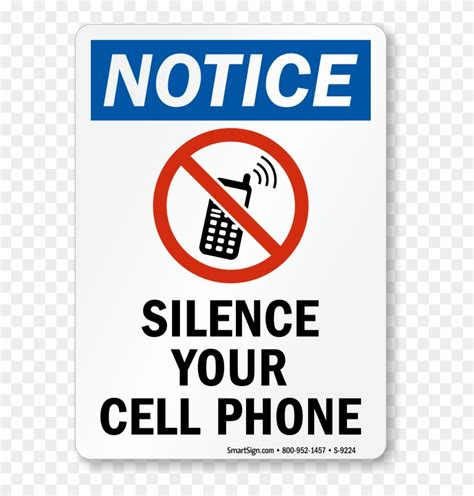 Silence Your Cell Phone Signs Put Your Phone On Silent Free