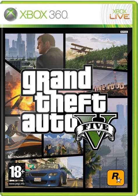 Grand Theft Auto V Xbox 360 Cover By Interglobalfilms On Deviantart