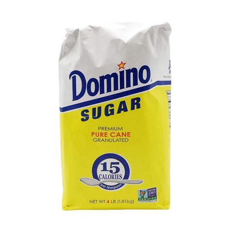 Domino Granulated White Sugar 4 Lbpackaging May Vary