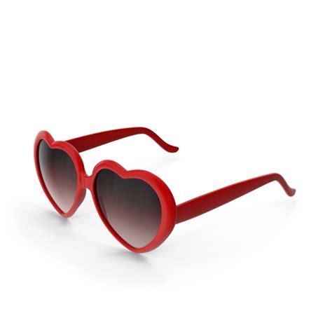 Heart Shaped Sunglasses Red Png Images And Psds For Download Pixelsquid S113842817