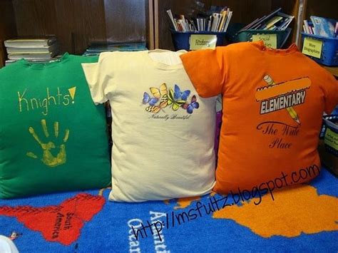 Stuff Old T Shirts With Pillows To Create A Nook For A Reading Library